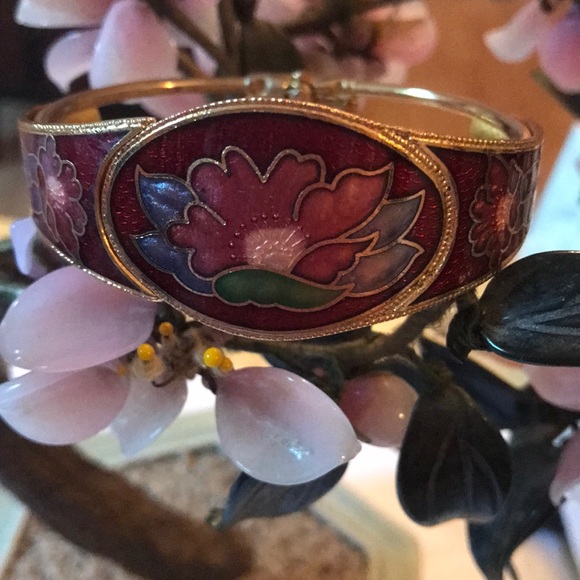 Vintage cloisonné bracelet